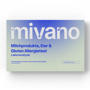 Allergietest für Milch, Ei und Gluten