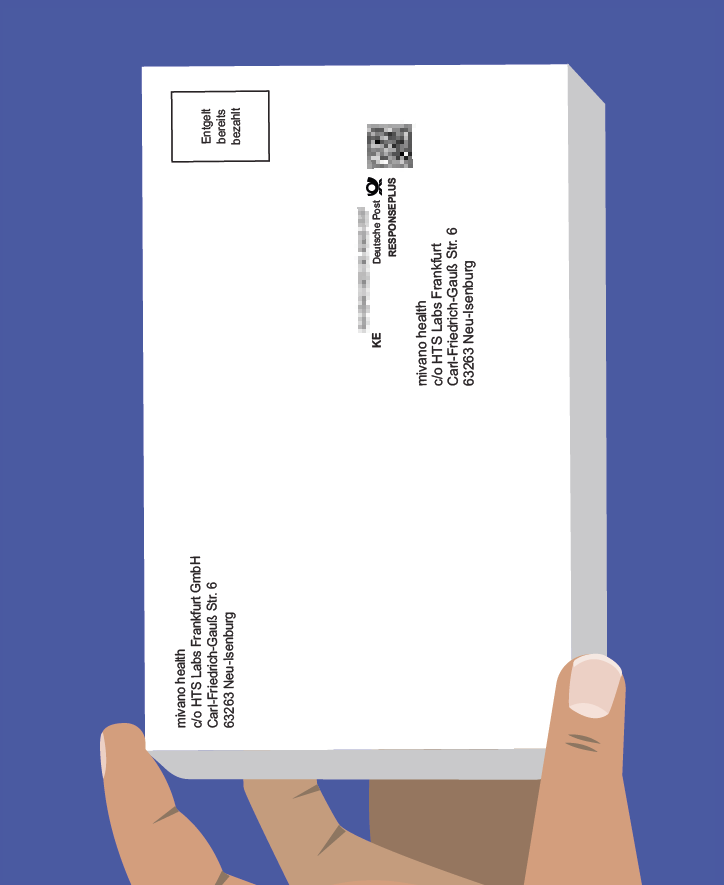 8. Box verschicken: Bringen Sie den vorfrankierten Karton möglichst am selben Tag zum Briefkasten oder zur Post.